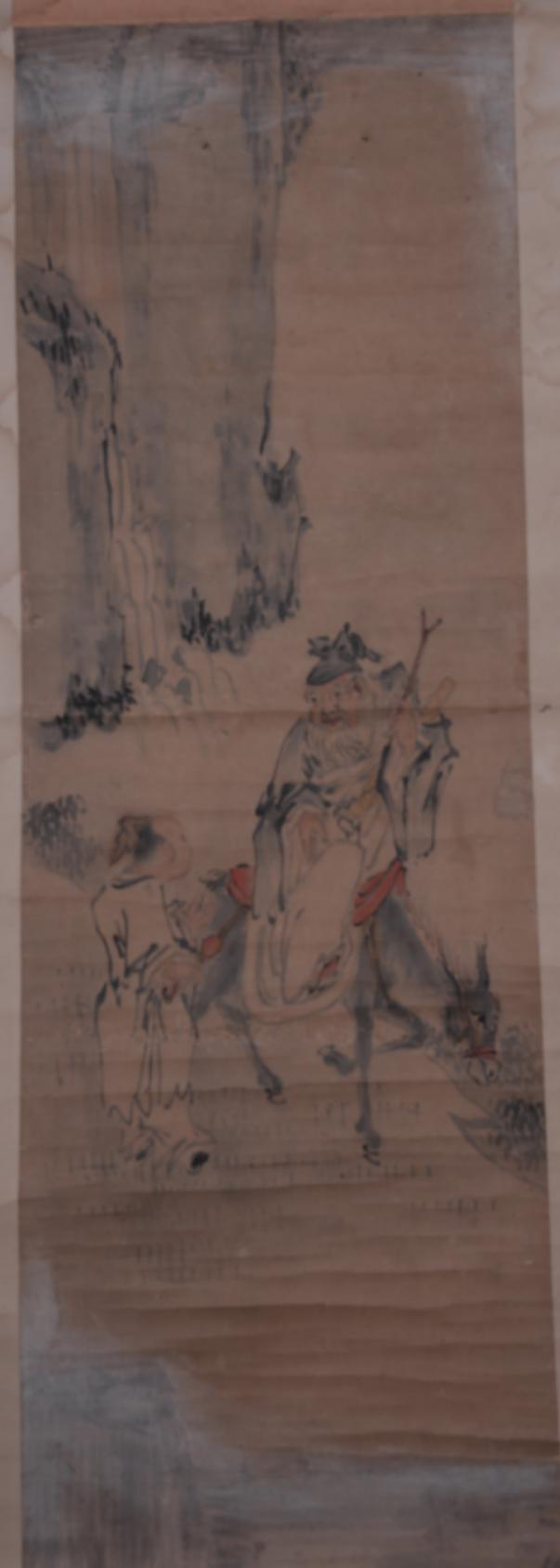 清張金璐設(shè)色人物圖紙本軸（四）